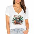 North Pole Book Club Books Reading Mug Gingerbread Women's Jersey Short Sleeve Deep V-Neck Tshirt North Pole Book Club Books Reading Mug Gingerbread Women's Jersey Short Sleeve Deep V-Neck Tshirt