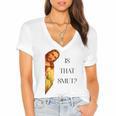 Is That Smut Jesus Book Spicy Smutty Books Women's Jersey Short Sleeve Deep V-Neck Tshirt Is That Smut Jesus Book Spicy Smutty Books Women's Jersey Short Sleeve Deep V-Neck Tshirt