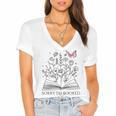Sorry I'm Booked Book Lover Teachers Librarians Women's Jersey Short Sleeve Deep V-Neck Tshirt Sorry I'm Booked Book Lover Teachers Librarians Women's Jersey Short Sleeve Deep V-Neck Tshirt