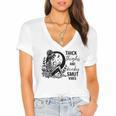 Thick Thighs And Kinky Smut Vibes Spicy Book Lovers Women's Jersey Short Sleeve Deep V-Neck Tshirt Thick Thighs And Kinky Smut Vibes Spicy Book Lovers Women's Jersey Short Sleeve Deep V-Neck Tshirt