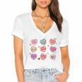 Things I Do On Valentines's Day Book Lover Candy Heart Women's Jersey Short Sleeve Deep V-Neck Tshirt Things I Do On Valentines's Day Book Lover Candy Heart Women's Jersey Short Sleeve Deep V-Neck Tshirt