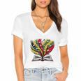History Education Is Freedom Books Black History Premium Tri-Blend Women's Jersey Short Sleeve Deep V-Neck Tshirt History Education Is Freedom Books Black History Premium Tri-Blend Women's Jersey Short Sleeve Deep V-Neck Tshirt