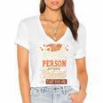 I Used To Be a People Person Antisocial Introvert Premium Women's Jersey Short Sleeve Deep V-Neck Tshirt
