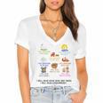 I Will Read Books On A Boat And Everywhere Reading Teachers Women's Jersey Short Sleeve Deep V-Neck Tshirt I Will Read Books On A Boat And Everywhere Reading Teachers Women's Jersey Short Sleeve Deep V-Neck Tshirt