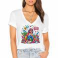 Woman Book Lover Book Hangover Woman Premium Tri-Blend Women's Jersey Short Sleeve Deep V-Neck Tshirt