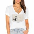 Work Is For Suckers I’m Goin’ Fishin’ Twain Sawyer Book Day Women's Jersey Short Sleeve Deep V-Neck Tshirt Work Is For Suckers I’m Goin’ Fishin’ Twain Sawyer Book Day Women's Jersey Short Sleeve Deep V-Neck Tshirt