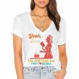 Yeah Sure I'Ll Just Feed All You Fckers Book Lover Quote Women's Jersey Short Sleeve Deep V-Neck Tshirt Yeah Sure I'Ll Just Feed All You Fckers Book Lover Quote Women's Jersey Short Sleeve Deep V-Neck Tshirt
