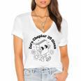 Zero Chapter 39 Given Retro Thriller Book Lover Women's Jersey Short Sleeve Deep V-Neck Tshirt Zero Chapter 39 Given Retro Thriller Book Lover Women's Jersey Short Sleeve Deep V-Neck Tshirt