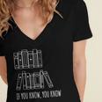 6 7 If You Know You Know Books Six Seven Meme Women's Jersey Short Sleeve Deep V-Neck Tshirt
