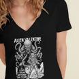 Alien Valentine Science Fiction Vintage Comic Book Women's Jersey Short Sleeve Deep V-Neck Tshirt Alien Valentine Science Fiction Vintage Comic Book Women's Jersey Short Sleeve Deep V-Neck Tshirt