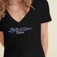 The Book Was Better Reading Lover Vintage Varsity Women's Jersey Short Sleeve Deep V-Neck Tshirt