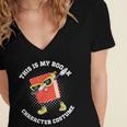 This Is My Book Character Costume- Dabbing Book Kids Women's Jersey Short Sleeve Deep V-Neck Tshirt This Is My Book Character Costume- Dabbing Book Kids Women's Jersey Short Sleeve Deep V-Neck Tshirt
