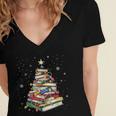 Book Christmas Tree Teacher Book Lover Crew Neck Modern Classic Christmas Small Short Sleeve -Adults -Kids Women's Jersey Short Sleeve Deep V-Neck Tshirt Book Christmas Tree Teacher Book Lover Crew Neck Modern Classic Christmas Small Short Sleeve -Adults -Kids Women's Jersey Short Sleeve Deep V-Neck Tshirt