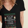 Book Lover Christmas Reader Ugly Sweater Tee Xmas New Year Women's Jersey Short Sleeve Deep V-Neck Tshirt Book Lover Christmas Reader Ugly Sweater Tee Xmas New Year Women's Jersey Short Sleeve Deep V-Neck Tshirt