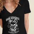 Book Lover Dark Romance Readers Society Smut Reader Women Women's Jersey Short Sleeve Deep V-Neck Tshirt Book Lover Dark Romance Readers Society Smut Reader Women Women's Jersey Short Sleeve Deep V-Neck Tshirt