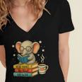 Book Lover Elephant Reading Books Library Read Books Be Kind Women's Jersey Short Sleeve Deep V-Neck Tshirt Book Lover Elephant Reading Books Library Read Books Be Kind Women's Jersey Short Sleeve Deep V-Neck Tshirt