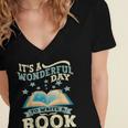 Book Lover Writer Author Women's Jersey Short Sleeve Deep V-Neck Tshirt Book Lover Writer Author Women's Jersey Short Sleeve Deep V-Neck Tshirt