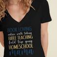 Book Loving Nature Walk Taking Bible Teaching Field Trip Women's Jersey Short Sleeve Deep V-Neck Tshirt Book Loving Nature Walk Taking Bible Teaching Field Trip Women's Jersey Short Sleeve Deep V-Neck Tshirt