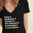 The Book Of Mormon Musical Characters Women's Jersey Short Sleeve Deep V-Neck Tshirt