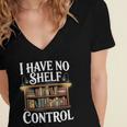 Book Shirt I Have No Shelf Control Books Women's Jersey Short Sleeve Deep V-Neck Tshirt Book Shirt I Have No Shelf Control Books Women's Jersey Short Sleeve Deep V-Neck Tshirt