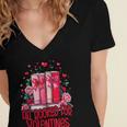 All Booked For Valentines Book Lovers Teacher Valentines Women's Jersey Short Sleeve Deep V-Neck Tshirt All Booked For Valentines Book Lovers Teacher Valentines Women's Jersey Short Sleeve Deep V-Neck Tshirt