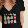 Books Are My Jam Shirt Book Lover Reader Reading Teacher Women's Jersey Short Sleeve Deep V-Neck Tshirt Books Are My Jam Shirt Book Lover Reader Reading Teacher Women's Jersey Short Sleeve Deep V-Neck Tshirt