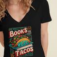 Books Are Just Word Tacos Shirt Book Shirts Reader Women's Jersey Short Sleeve Deep V-Neck Tshirt Books Are Just Word Tacos Shirt Book Shirts Reader Women's Jersey Short Sleeve Deep V-Neck Tshirt