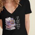 I Like My Books Spicy ShirtI Like Books Spicy & Coffee ICY Women's Jersey Short Sleeve Deep V-Neck Tshirt I Like My Books Spicy ShirtI Like Books Spicy & Coffee ICY Women's Jersey Short Sleeve Deep V-Neck Tshirt