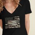Camo Across America Read Reading Book Librarian Men Women Women's Jersey Short Sleeve Deep V-Neck Tshirt Camo Across America Read Reading Book Librarian Men Women Women's Jersey Short Sleeve Deep V-Neck Tshirt