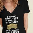 Cool Comic Book For Men Women Comic Book Collector Women's Jersey Short Sleeve Deep V-Neck Tshirt