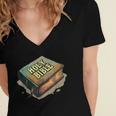 Cool Holy Bible Book Costume For Man And Woman Women's Jersey Short Sleeve Deep V-Neck Tshirt