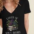 Dark Romance Book Lover Spicy Books Bookish Merch Morally Women's Jersey Short Sleeve Deep V-Neck Tshirt Dark Romance Book Lover Spicy Books Bookish Merch Morally Women's Jersey Short Sleeve Deep V-Neck Tshirt
