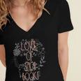 Dark Romance Book Lover Women Read Spicy Books Skeleton Dibs Women's Jersey Short Sleeve Deep V-Neck Tshirt Dark Romance Book Lover Women Read Spicy Books Skeleton Dibs Women's Jersey Short Sleeve Deep V-Neck Tshirt