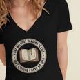 A Day Without Reading Is Like Just Kidding Book Lover Women's Jersey Short Sleeve Deep V-Neck Tshirt A Day Without Reading Is Like Just Kidding Book Lover Women's Jersey Short Sleeve Deep V-Neck Tshirt