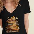 Dream Like Martin Floral Book History Month Women Men Women's Jersey Short Sleeve Deep V-Neck Tshirt Dream Like Martin Floral Book History Month Women Men Women's Jersey Short Sleeve Deep V-Neck Tshirt
