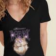 Dungeon Crawler Carl Airbrushed Princess Donut Series Book Women's Jersey Short Sleeve Deep V-Neck Tshirt