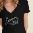 Dungeon Crawler Carl The Desperado Club Sign Sci-Fi Book Women's Jersey Short Sleeve Deep V-Neck Tshirt Dungeon Crawler Carl The Desperado Club Sign Sci-Fi Book Women's Jersey Short Sleeve Deep V-Neck Tshirt