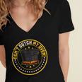 Dutch Oven Cookbook Casserole Cooking Cuisine Camping Recipe Women's Jersey Short Sleeve Deep V-Neck Tshirt
