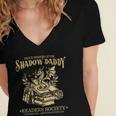Fantasy Romantasy Book Shadow Daddy Readers Society Women's Jersey Short Sleeve Deep V-Neck Tshirt Fantasy Romantasy Book Shadow Daddy Readers Society Women's Jersey Short Sleeve Deep V-Neck Tshirt