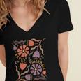 Floral Pride & Prejudice Barely Tolerable Book Lover Bookish Women's Jersey Short Sleeve Deep V-Neck Tshirt Floral Pride & Prejudice Barely Tolerable Book Lover Bookish Women's Jersey Short Sleeve Deep V-Neck Tshirt