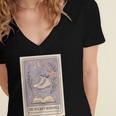 Hockey Romance Tarot Card Books Reader Cozy Reading Women's Jersey Short Sleeve Deep V-Neck Tshirt Hockey Romance Tarot Card Books Reader Cozy Reading Women's Jersey Short Sleeve Deep V-Neck Tshirt