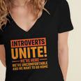 Introvert Antisocial Sarcasm Introverts Unite Anti Social Women's Jersey Short Sleeve Deep V-Neck Tshirt Introvert Antisocial Sarcasm Introverts Unite Anti Social Women's Jersey Short Sleeve Deep V-Neck Tshirt