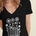 Jane Austen Books Women's Jersey Short Sleeve Deep V-Neck Tshirt