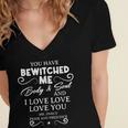 Jane Austen Pride And Prejudice Book Club Women's Jersey Short Sleeve Deep V-Neck Tshirt