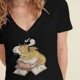 Be Kind Stay Weird Read Books Cute Dragon Women's Jersey Short Sleeve Deep V-Neck Tshirt Be Kind Stay Weird Read Books Cute Dragon Women's Jersey Short Sleeve Deep V-Neck Tshirt