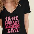 Librarian Assistant Shirt Books Reader Library Assistant Women's Jersey Short Sleeve Deep V-Neck Tshirt Librarian Assistant Shirt Books Reader Library Assistant Women's Jersey Short Sleeve Deep V-Neck Tshirt