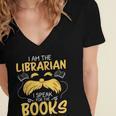 I Am Librarian Book Reader Library Book Reading Women's Jersey Short Sleeve Deep V-Neck Tshirt I Am Librarian Book Reader Library Book Reading Women's Jersey Short Sleeve Deep V-Neck Tshirt