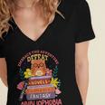 Literature Abibliophobia Book Reader Women's Jersey Short Sleeve Deep V-Neck Tshirt