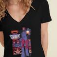 Marvel X-Men '97 Sentinels Vintage Classic Comic Book Panels Women's Jersey Short Sleeve Deep V-Neck Tshirt Marvel X-Men '97 Sentinels Vintage Classic Comic Book Panels Women's Jersey Short Sleeve Deep V-Neck Tshirt