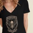 Miskatonic University Book Club Cthulhu Book Women's Jersey Short Sleeve Deep V-Neck Tshirt
